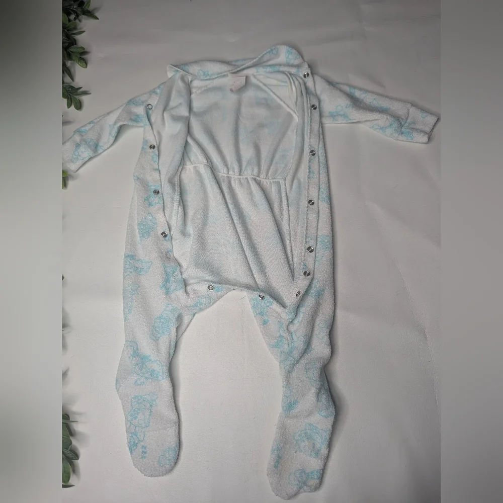 Vintage Paddington Bear Snap Up Sleeper 18 Months